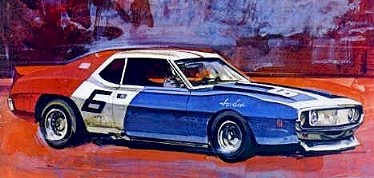 Mark Donohue 1971 Javelin Artwork